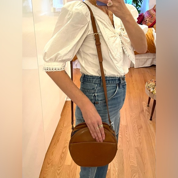 Vintage Coach Cognac Leather Canteen Bag - Picture 13 of 13